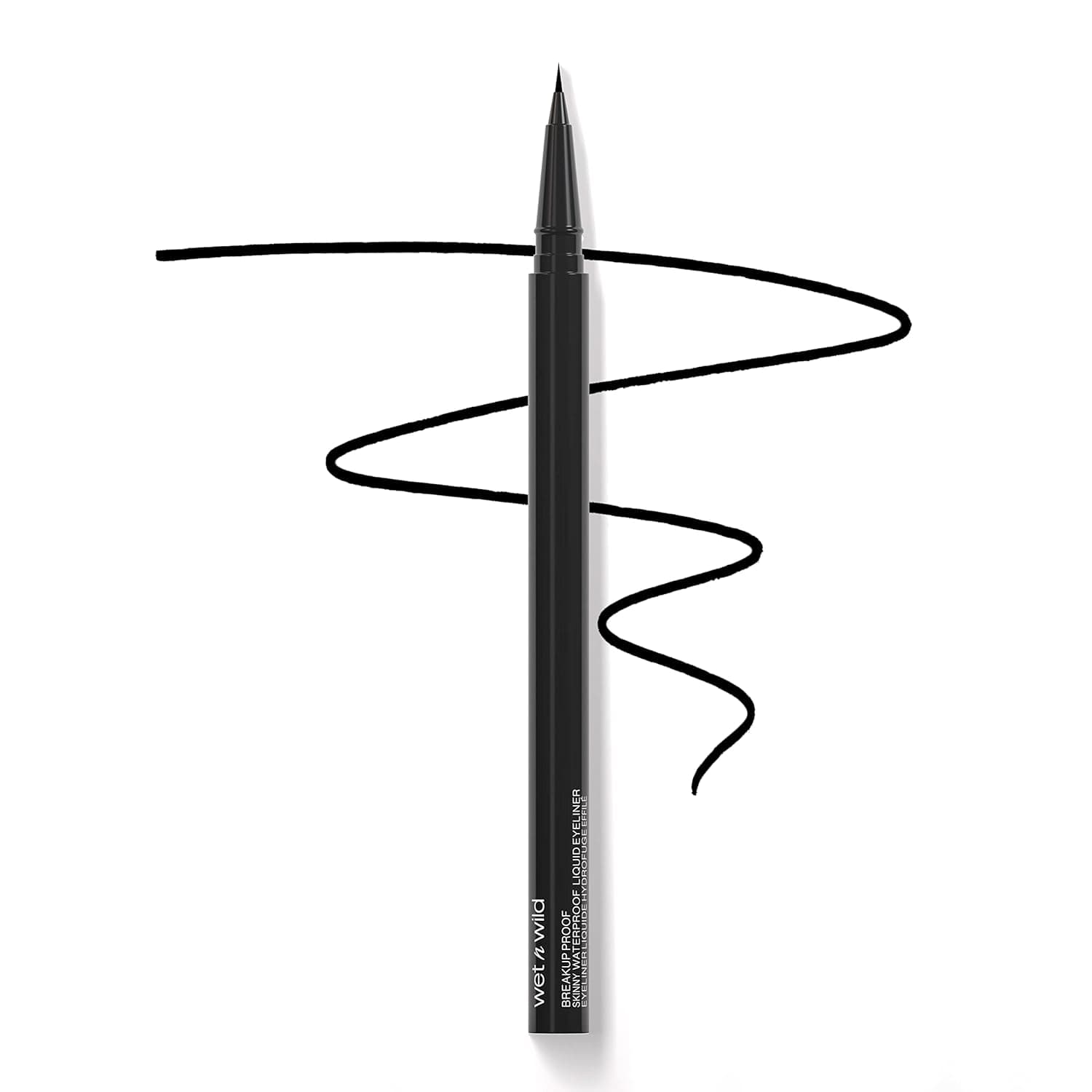 Breakup Proof Skinny Waterproof Liquid Eyeliner - Ultra Black