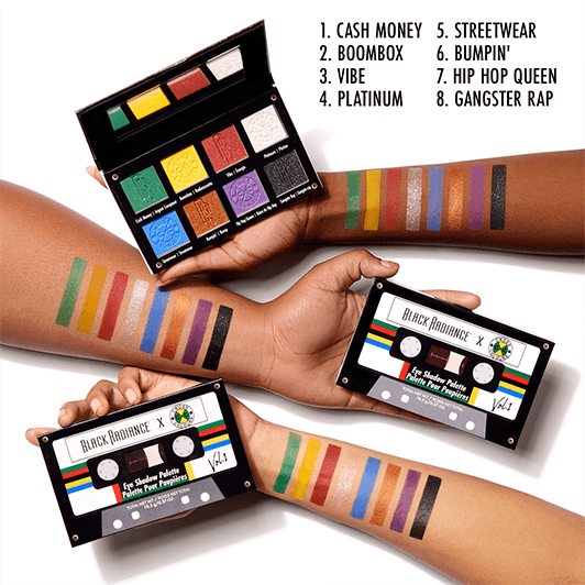 Cross Colors Playlist Eye Shadow Palette - Volume 1
